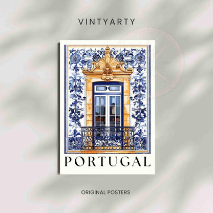 Affiche Portugal - Azulejo