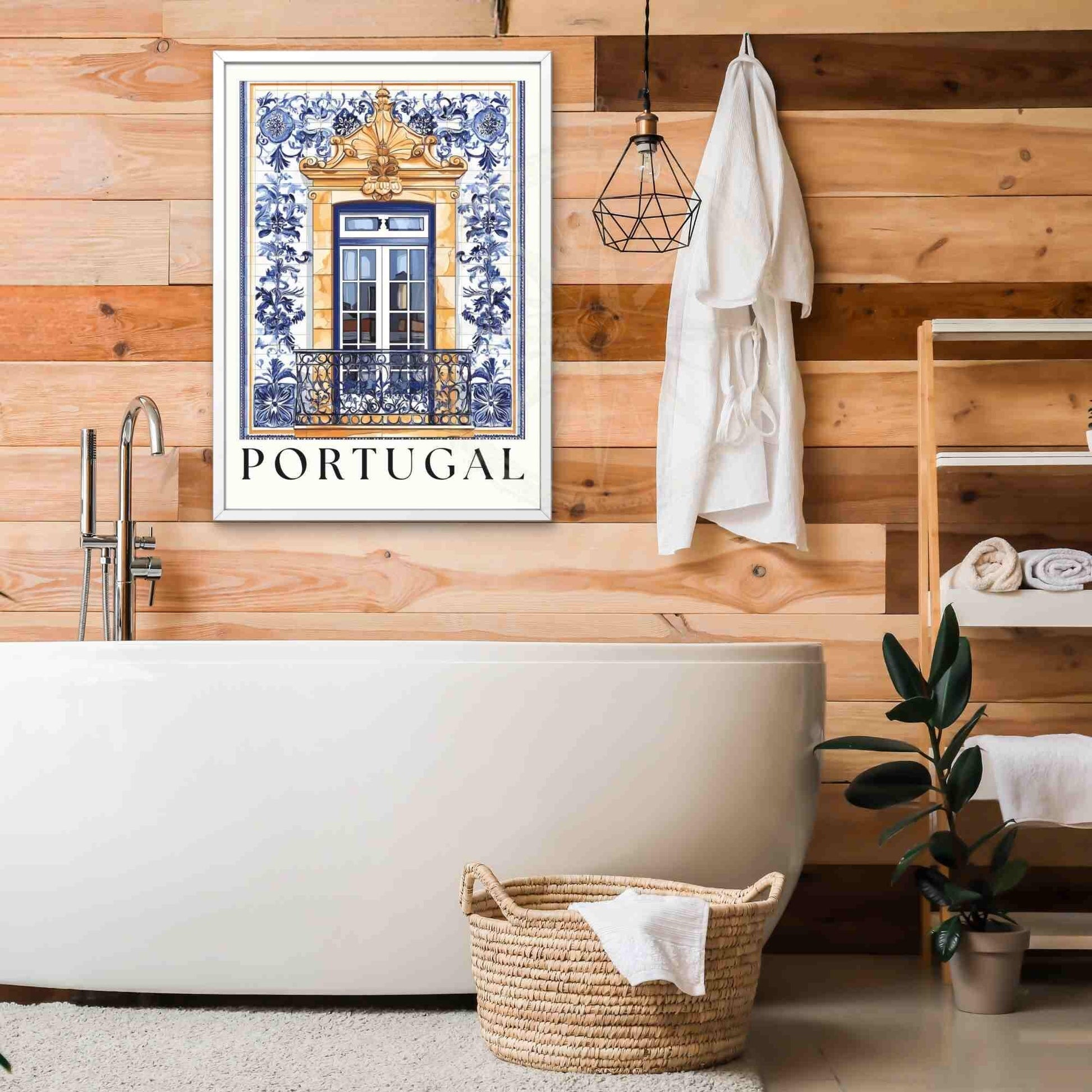 Affiche Portugal - Azulejo