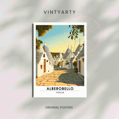 Affiche Alberobello | Impression Alberobello, PItalie - Trullo