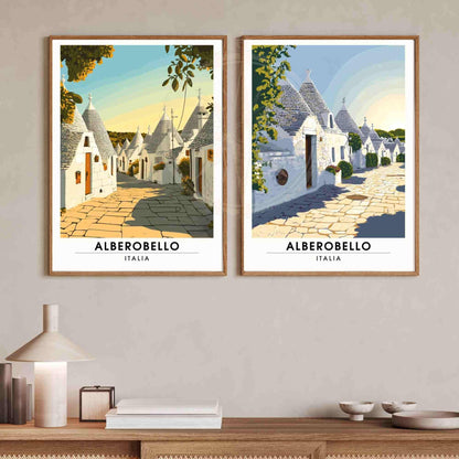 Affiche Alberobello | Impression Alberobello, PItalie - Trullo