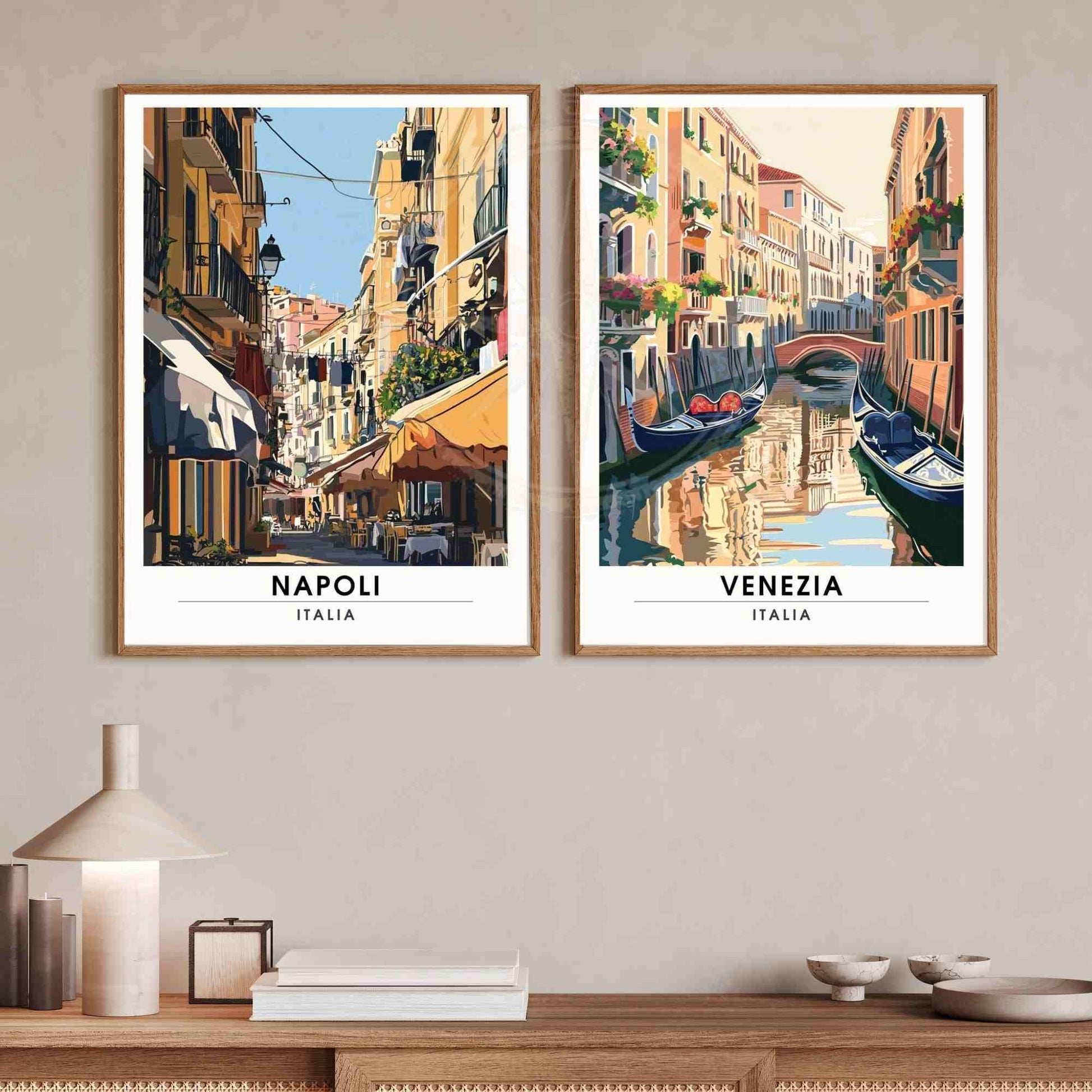 Affiche Naples | Impression Naples, Italie