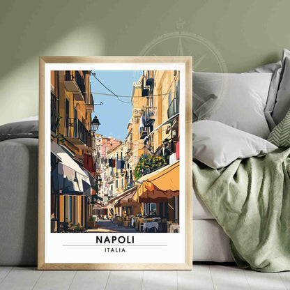 Naples Poster - Naples travel print - Italy