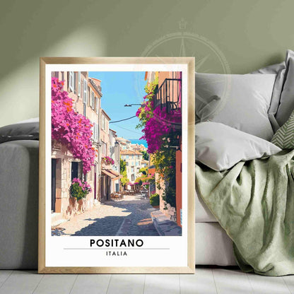 Positano Poster - Positano print - Amalfi coast