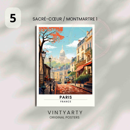 Affiche Paris Montmartre