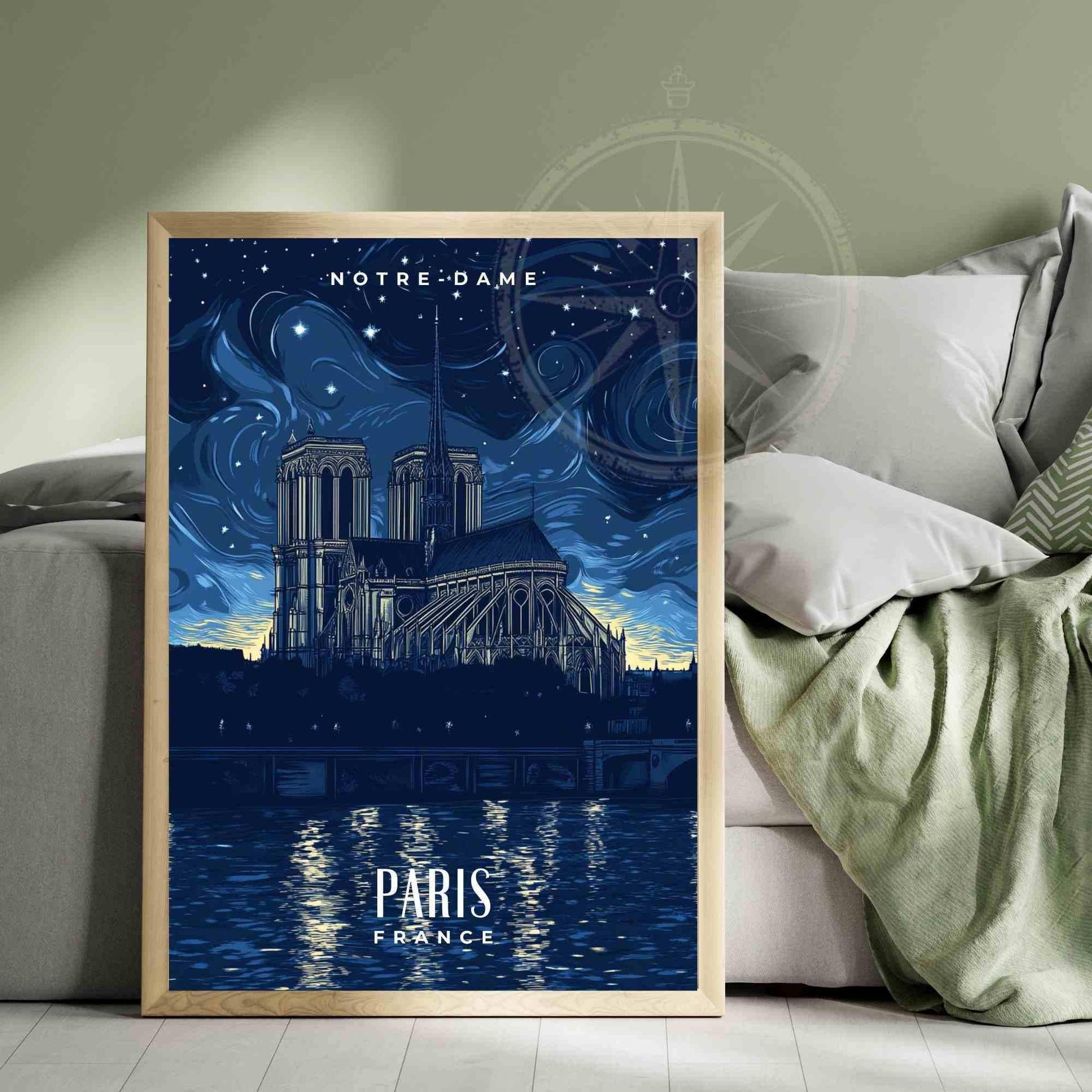 Affiche Paris | Impression Paris | Affiche Notre-Dame de Paris