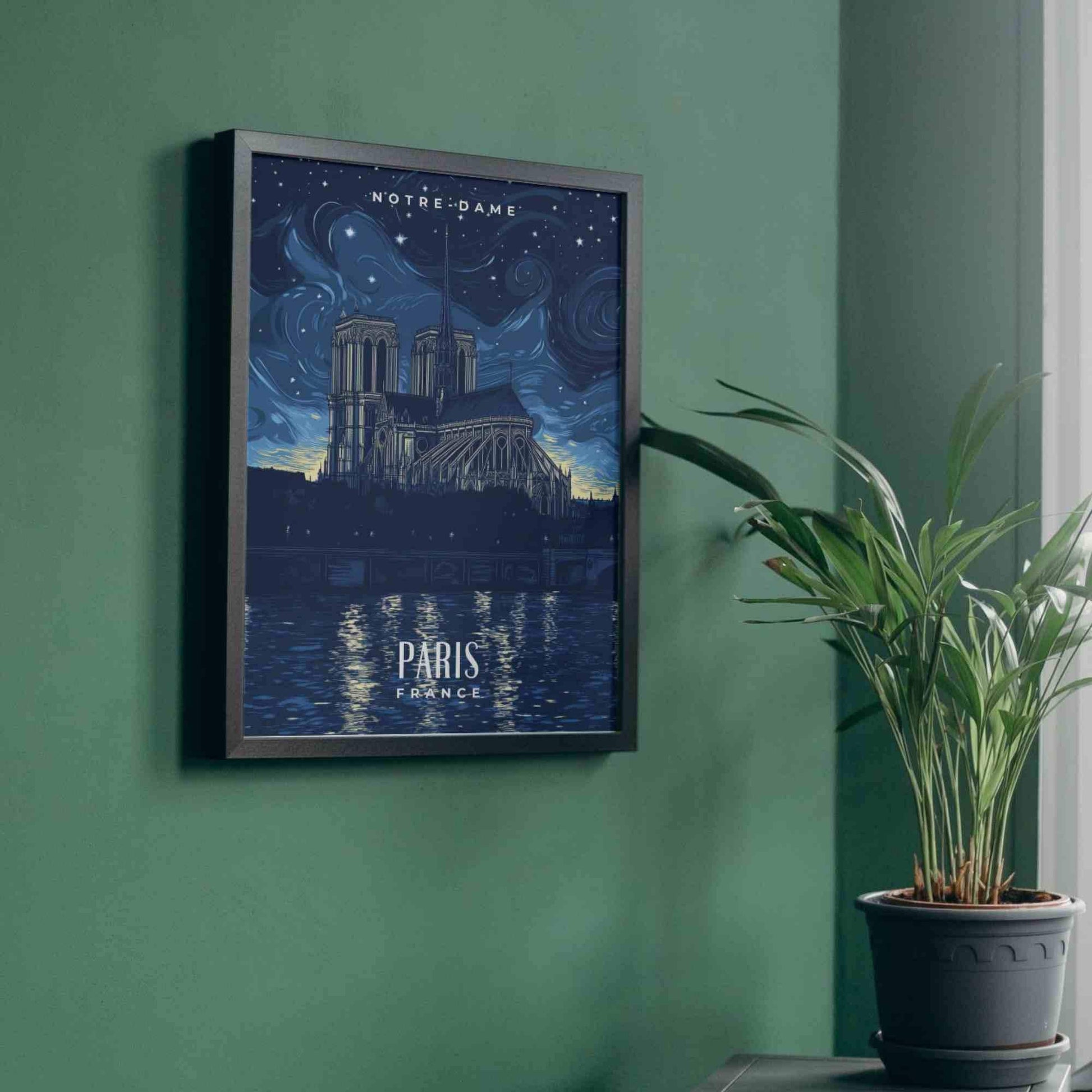 Affiche Paris | Impression Paris | Affiche Notre-Dame de Paris