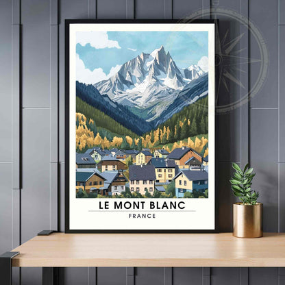 Mont Blanc poster