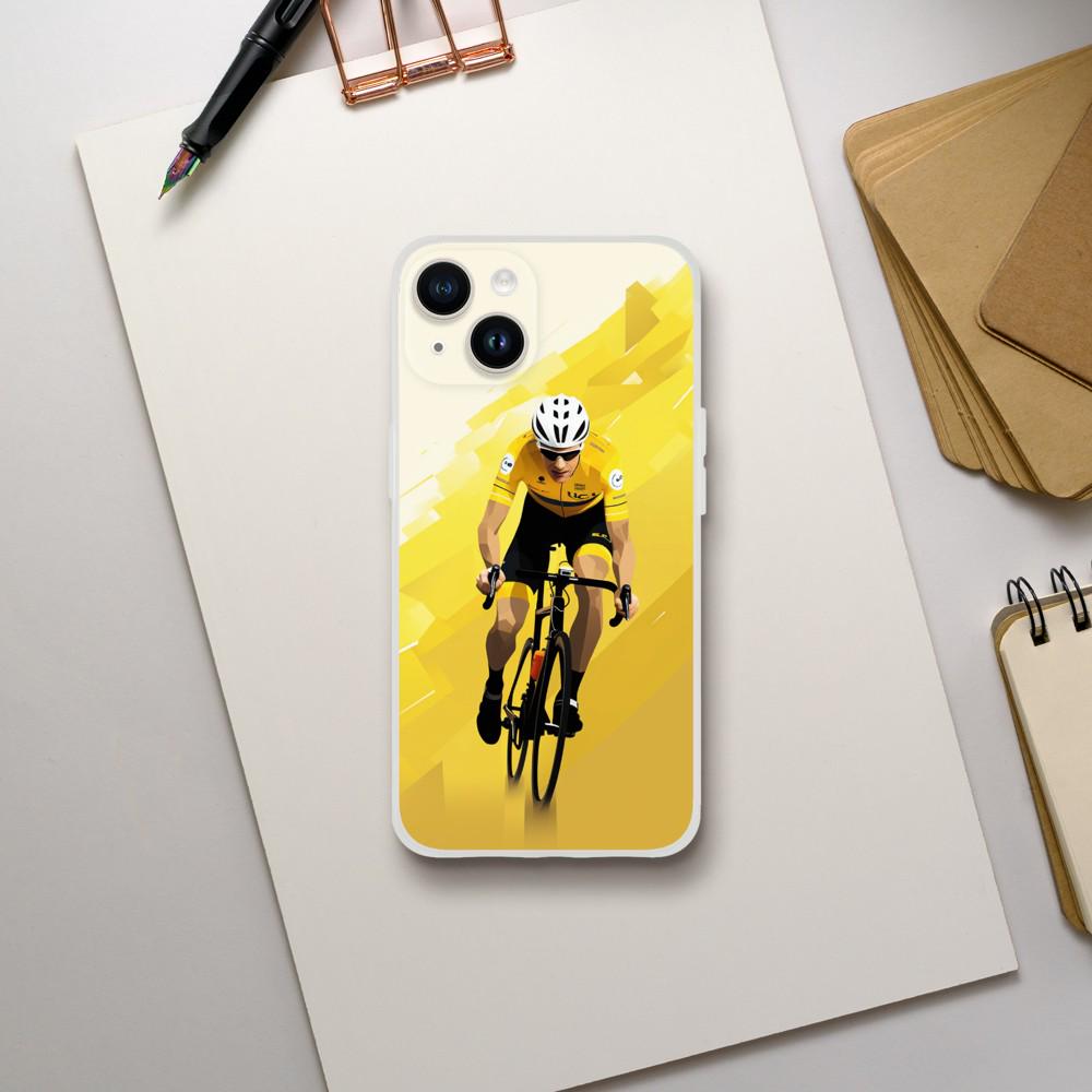 Coque Téléphone Transparente Tour de France – Protection Flexible et Moderne - Coque téléphone vélo