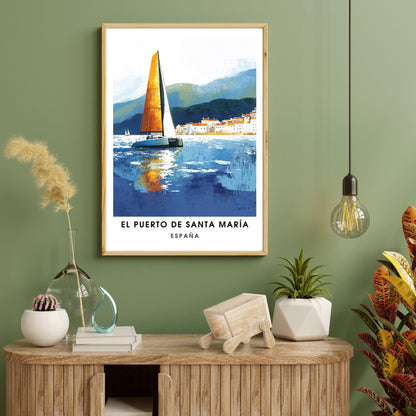 Affiche El Puerto de Santa María | Impression El Puerto de Santa María
