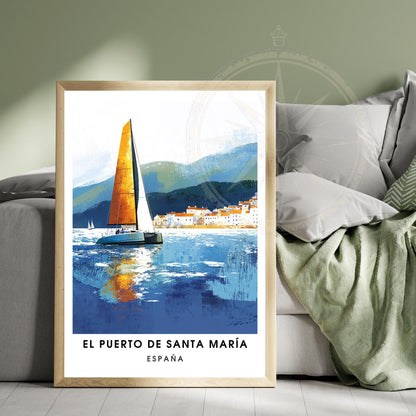 Affiche El Puerto de Santa María | Impression El Puerto de Santa María