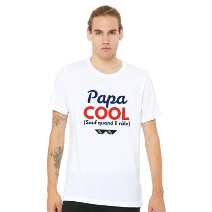 Copy of T-shirt Premium à col ras du cou | Papa Cool