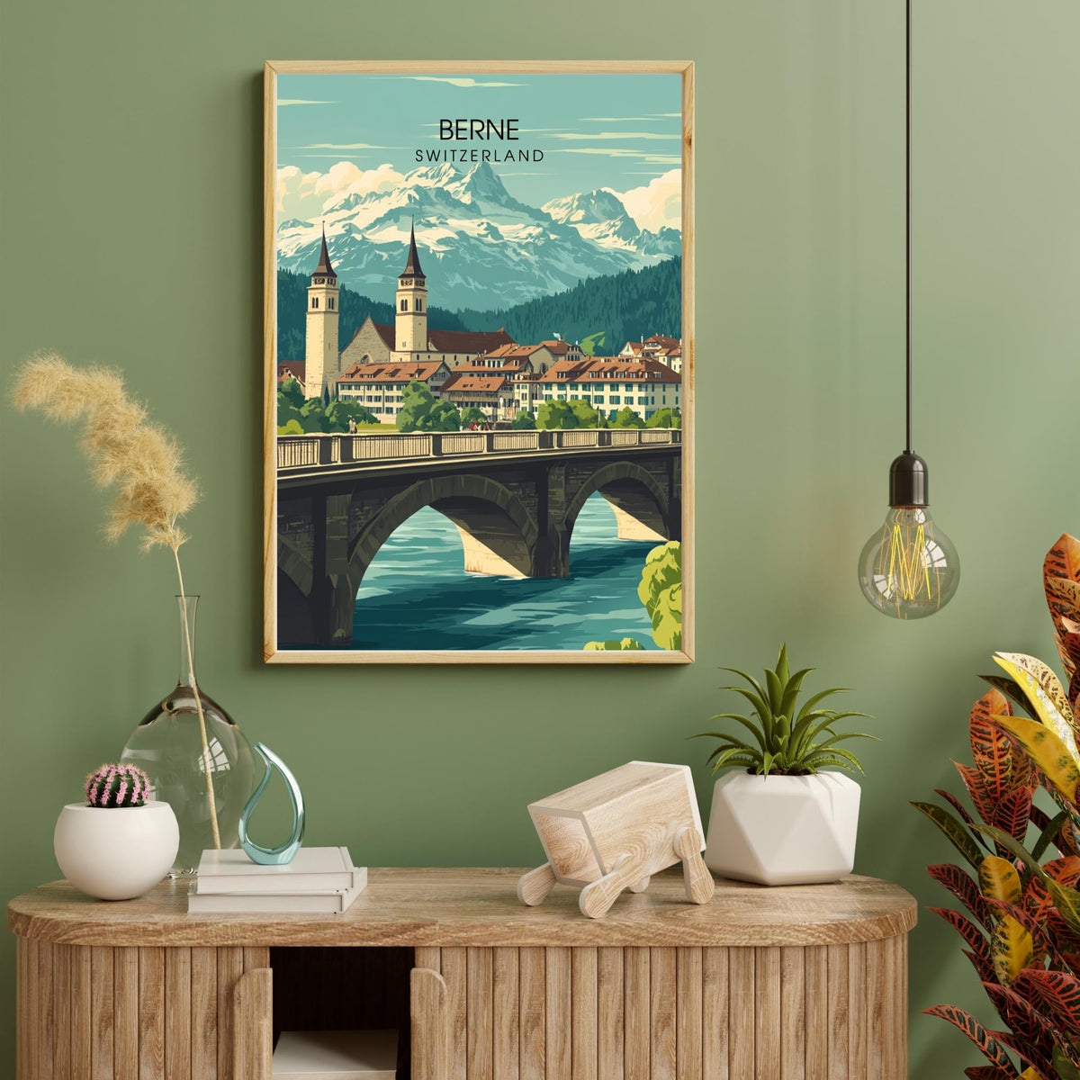 Affiche Berne | Poster Murale de Suisse | Affiche Suisse