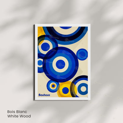 Affiche Bauhaus | Poster géométrique abstrait moderne
