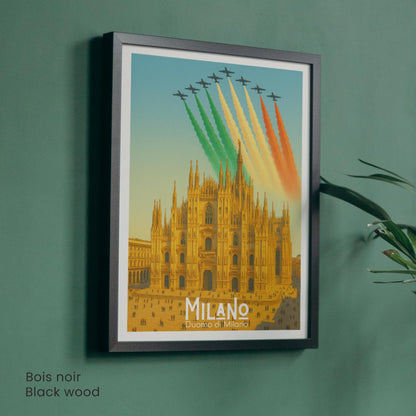Affiche Milan | Impression Cathédrale de Milan | Affiche Milan