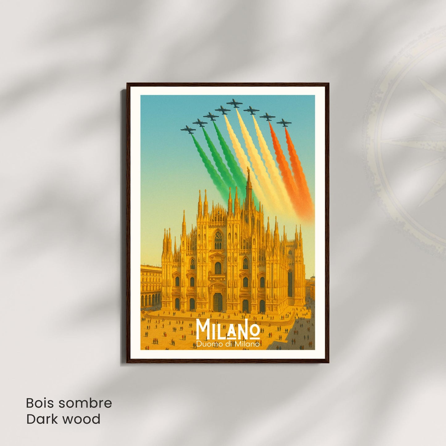 Affiche Milan | Impression Cathédrale de Milan | Affiche Milan