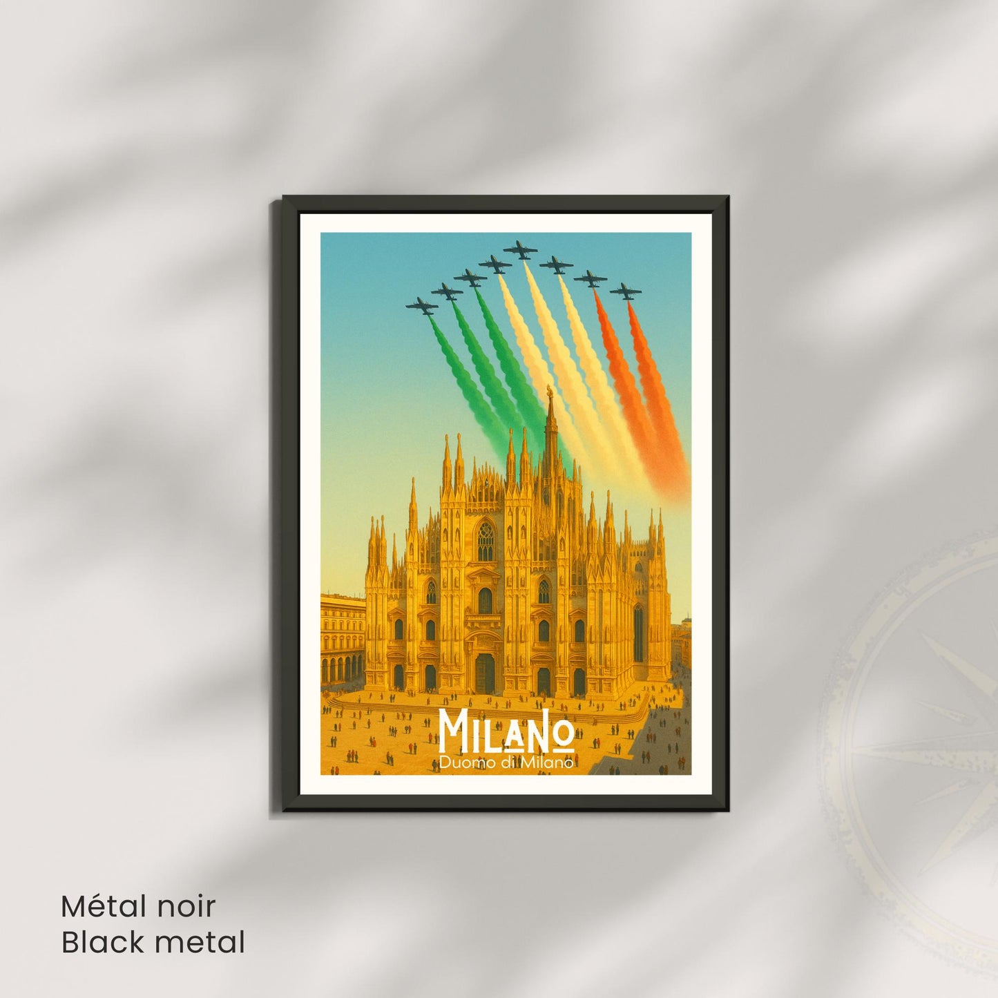 Affiche Milan | Impression Cathédrale de Milan | Affiche Milan