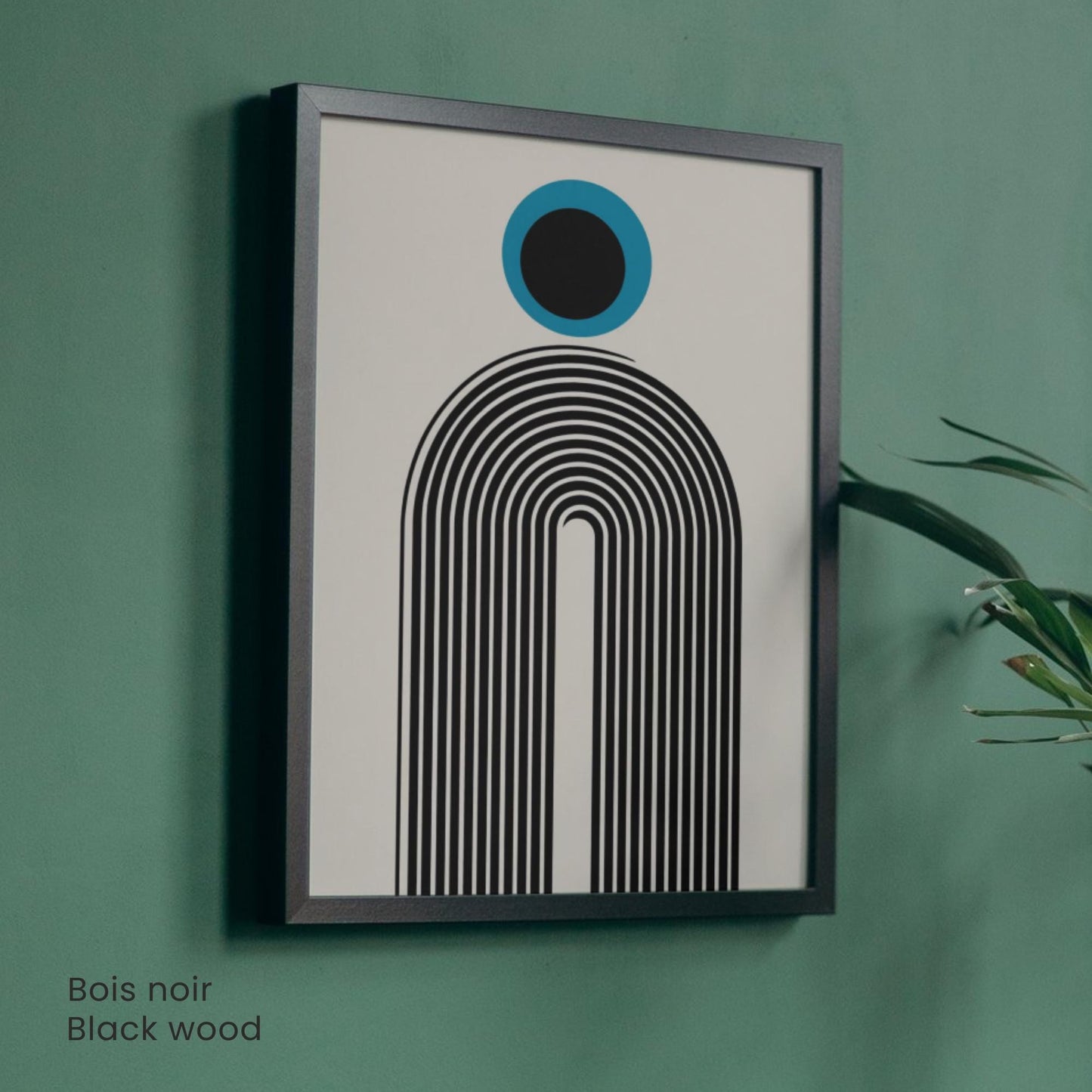 Affiche Bauhaus Minimaliste – Art Géométrique Moderne, Poster Abstrait