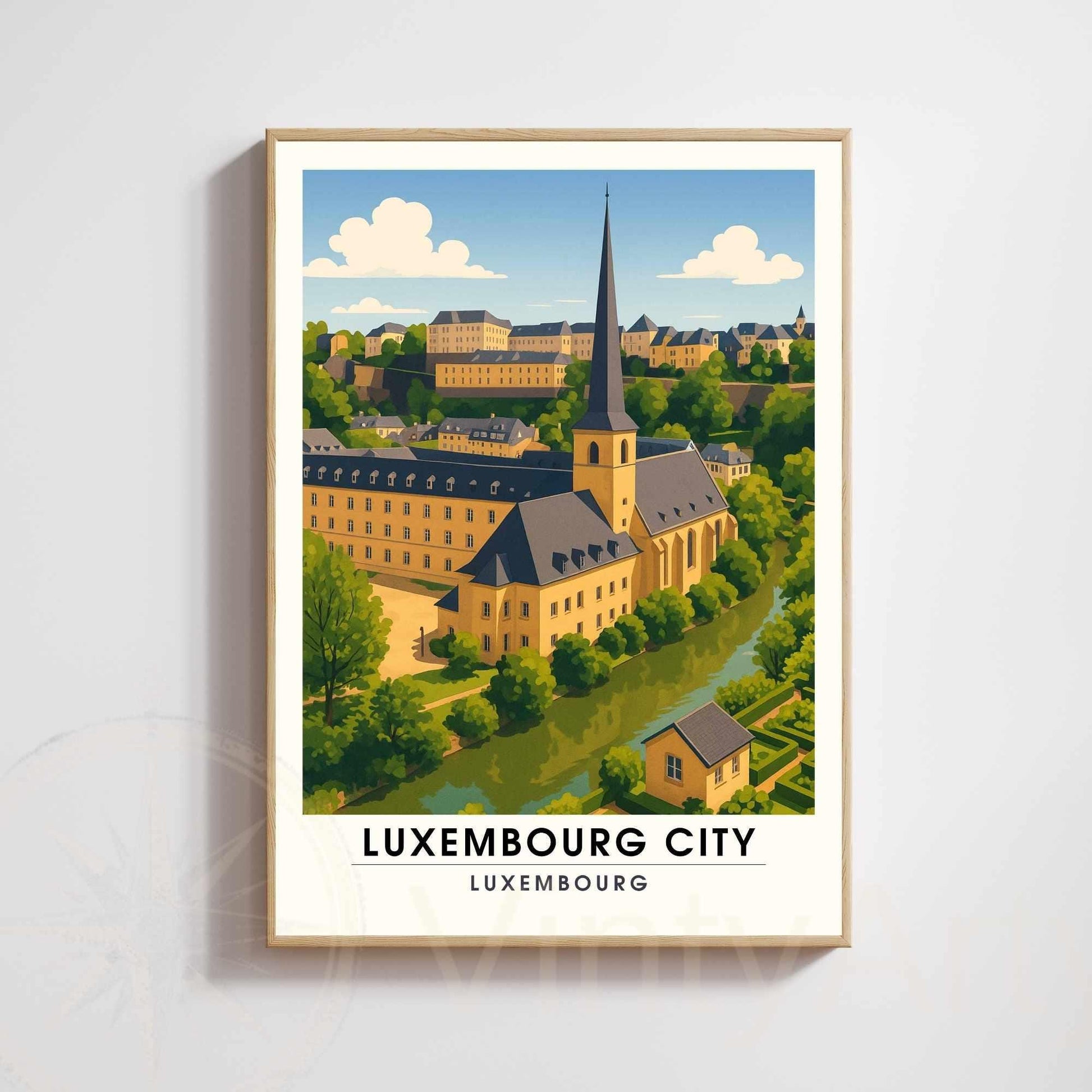 Affiche Fleurs Colorées – Poster Botanique Moderne – Illustration Florale Vibrante