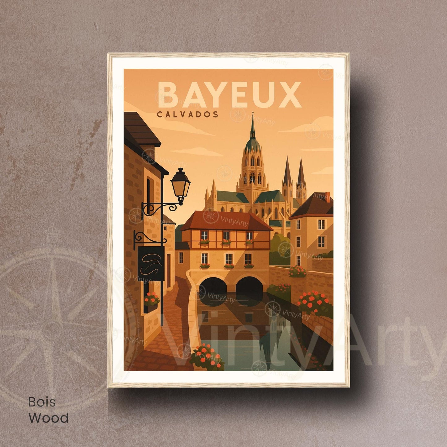 Affiche Bayeux | Affiche Calvados | Affiche Normandie