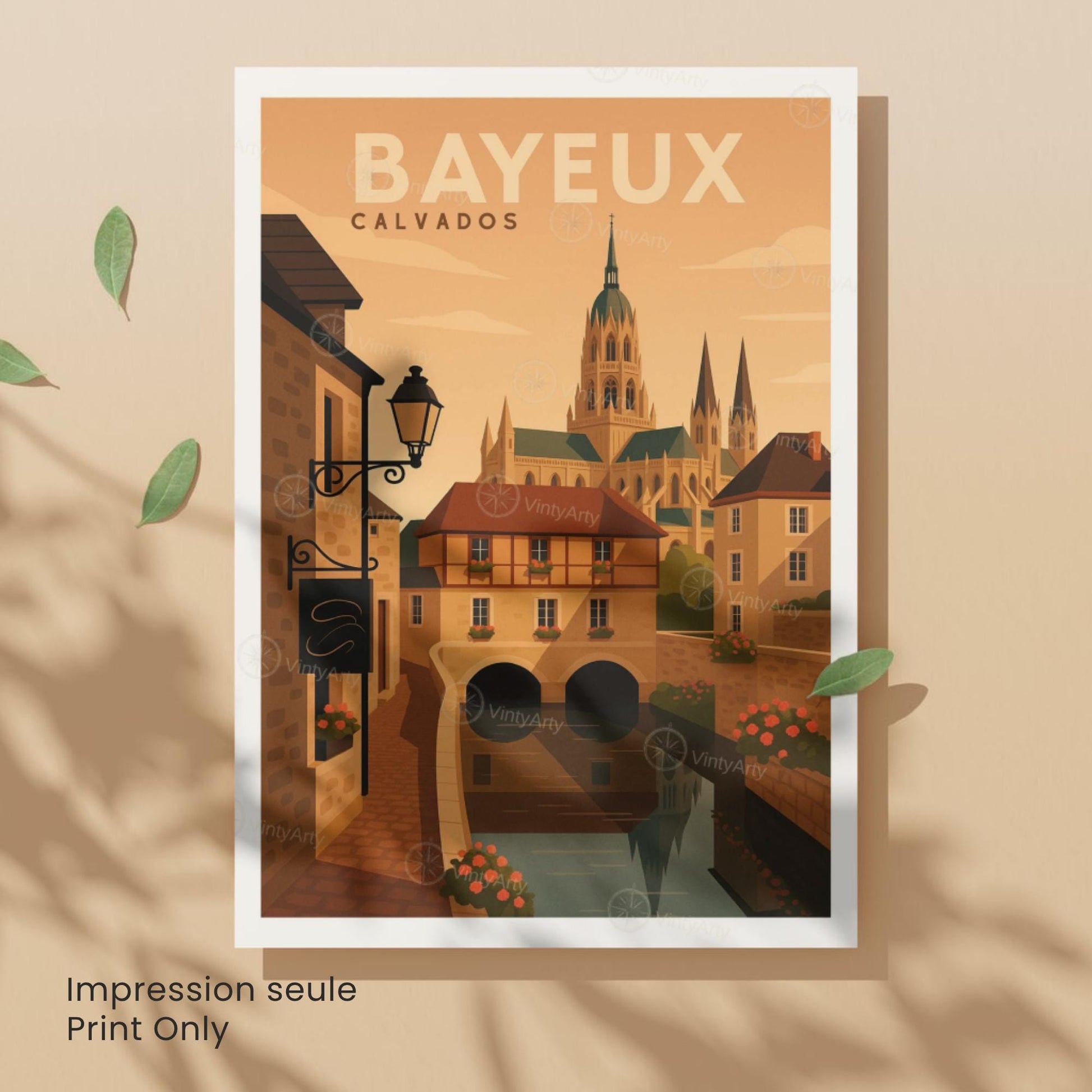 Affiche Bayeux | Affiche Calvados | Affiche Normandie