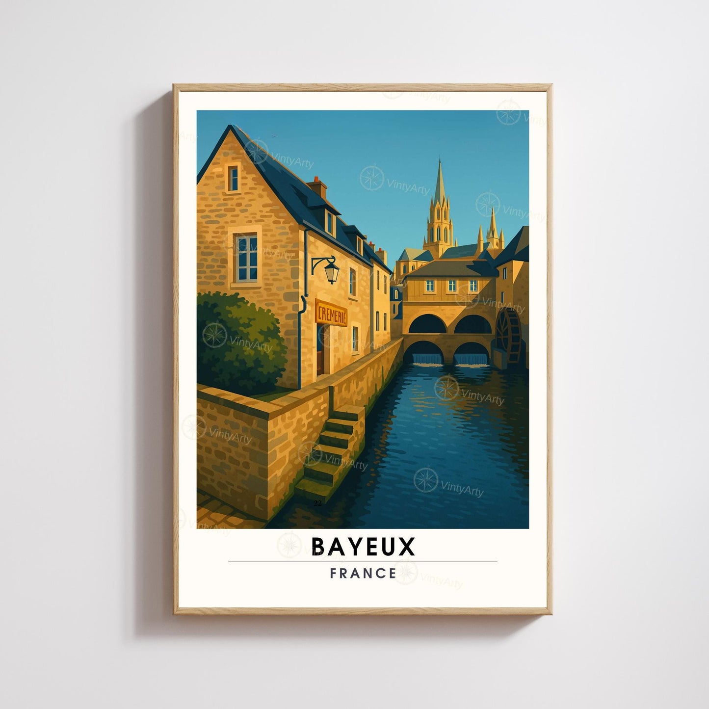 Affiche Bayeux | Affiche Calvados | Affiche Normandie