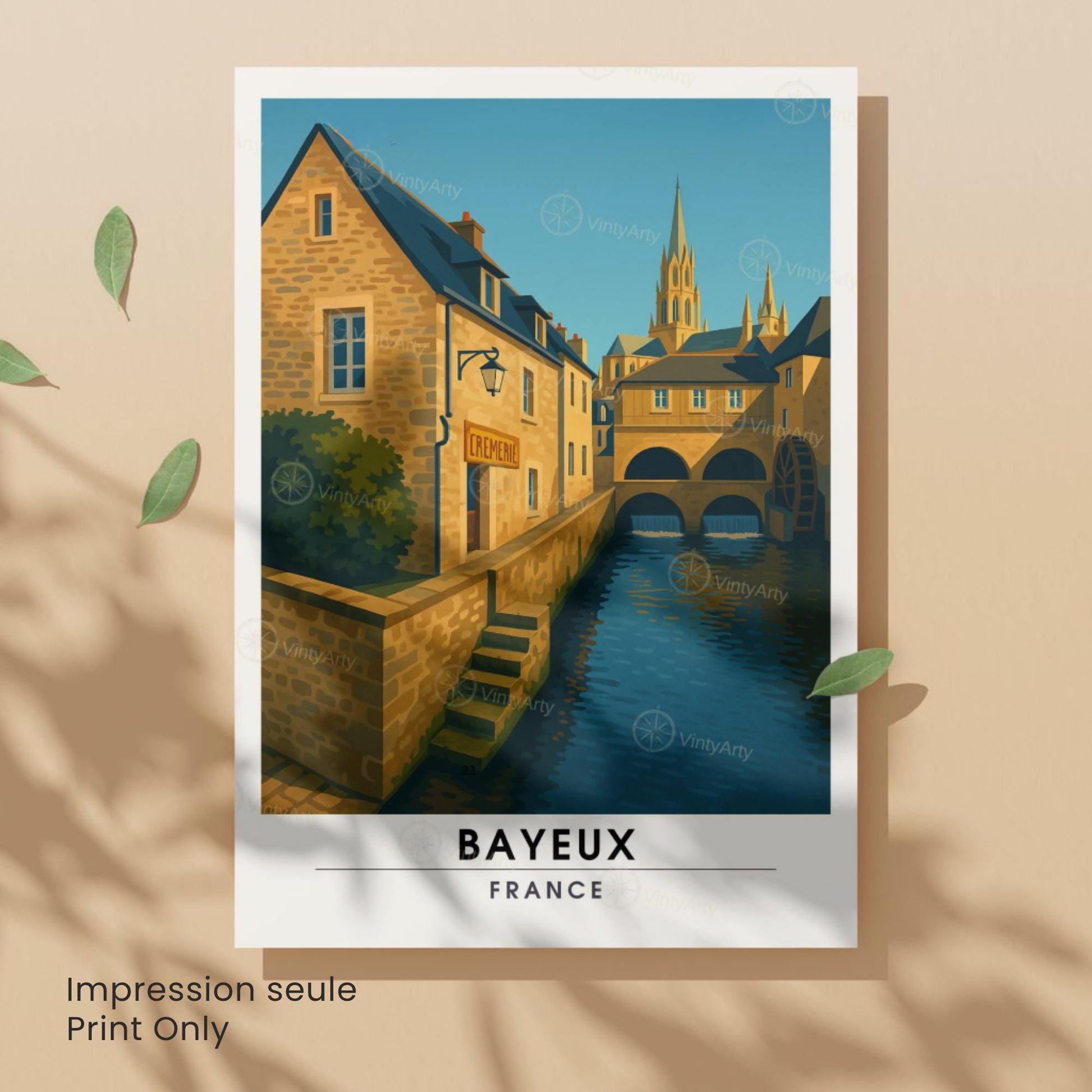 Affiche Bayeux | Affiche Calvados | Affiche Normandie