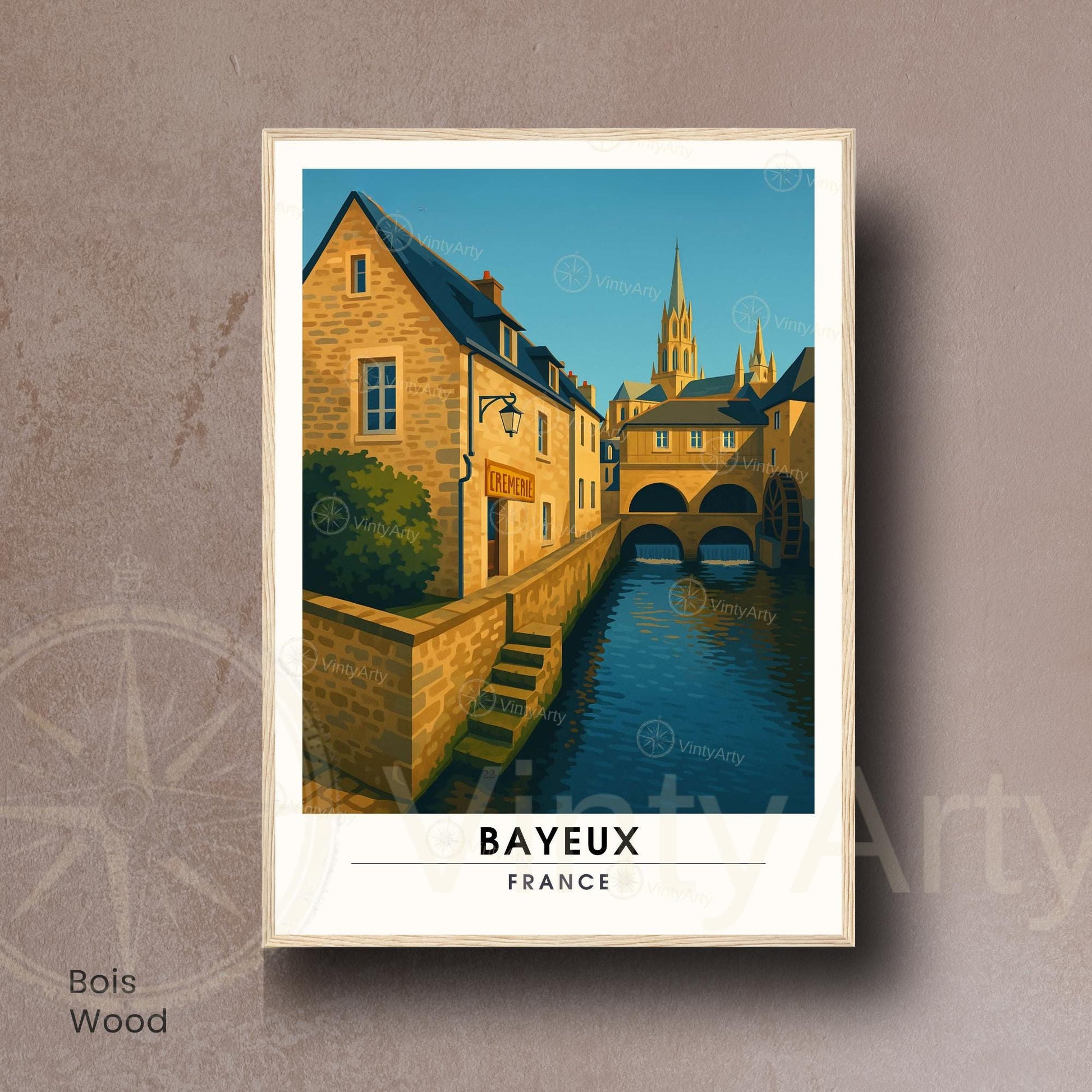 Affiche Bayeux | Affiche Calvados | Affiche Normandie