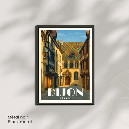 Affiche Dijon | Centre Historique de Dijon
