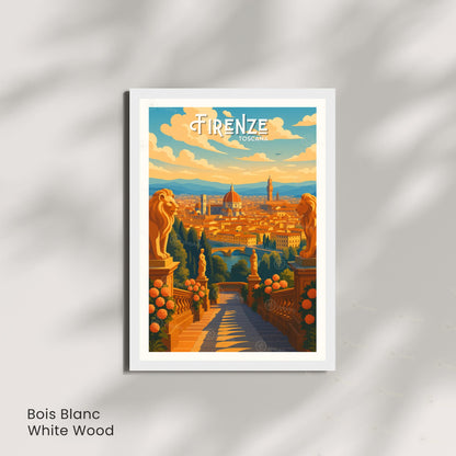 Affiche Florence – Vue sur la Cathédrale Santa Maria del Fiore