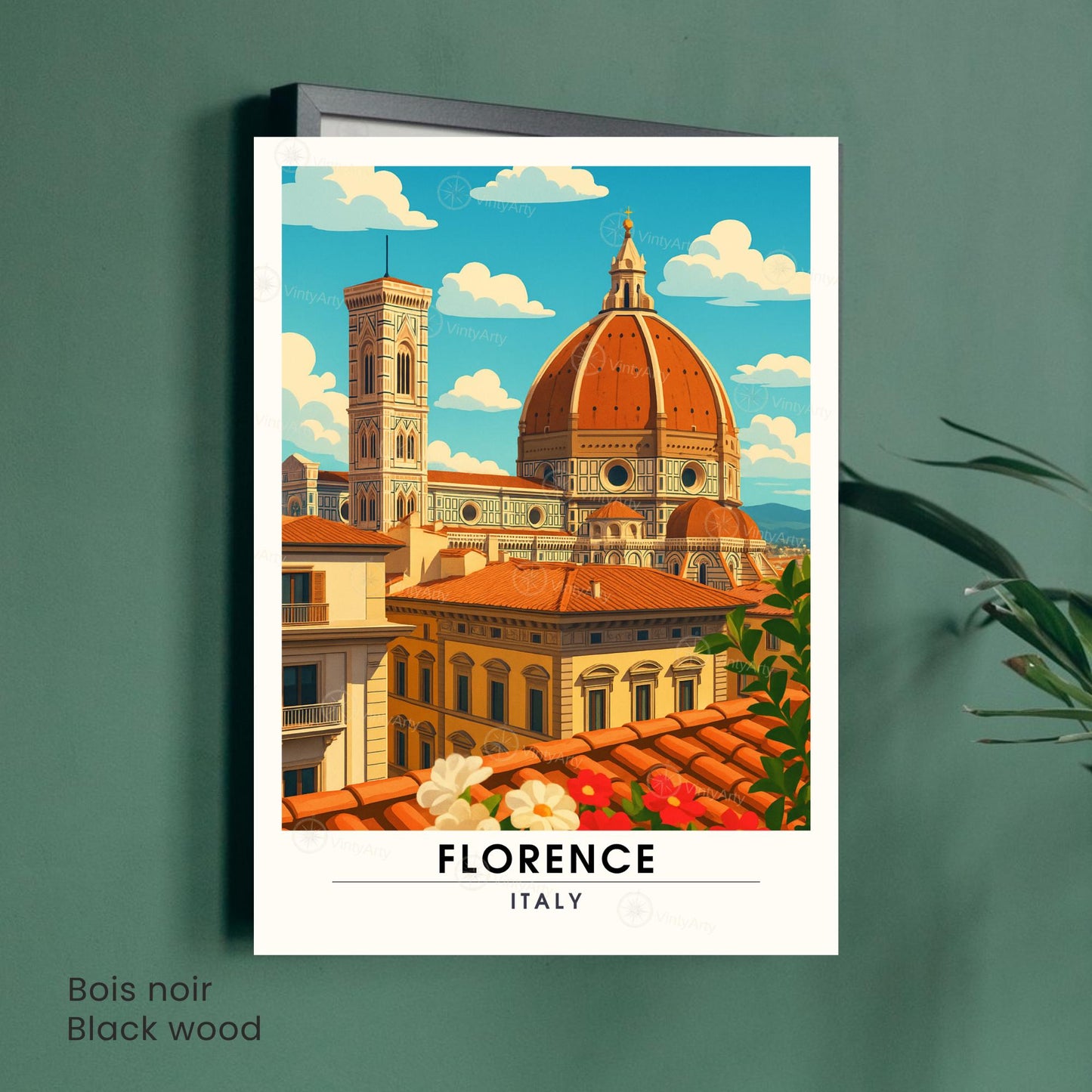 Affiche Florence – Vue sur la Cathédrale Santa Maria del Fiore