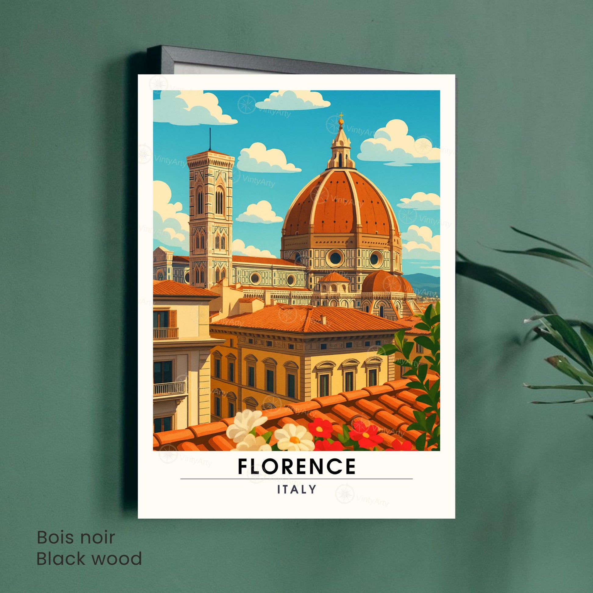 Affiche Florence – Vue sur la Cathédrale Santa Maria del Fiore