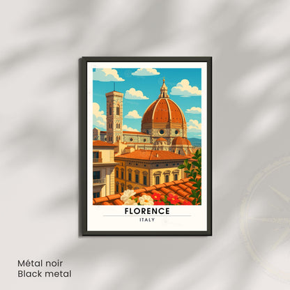 Affiche Florence – Santa Maria del Fiore, l’âme de la Renaissance italienne