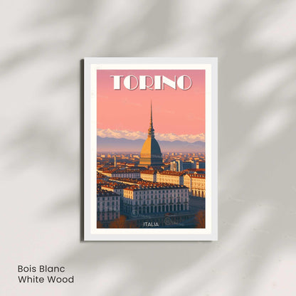Affiche Turin – Vue sur la Mole Antonelliana