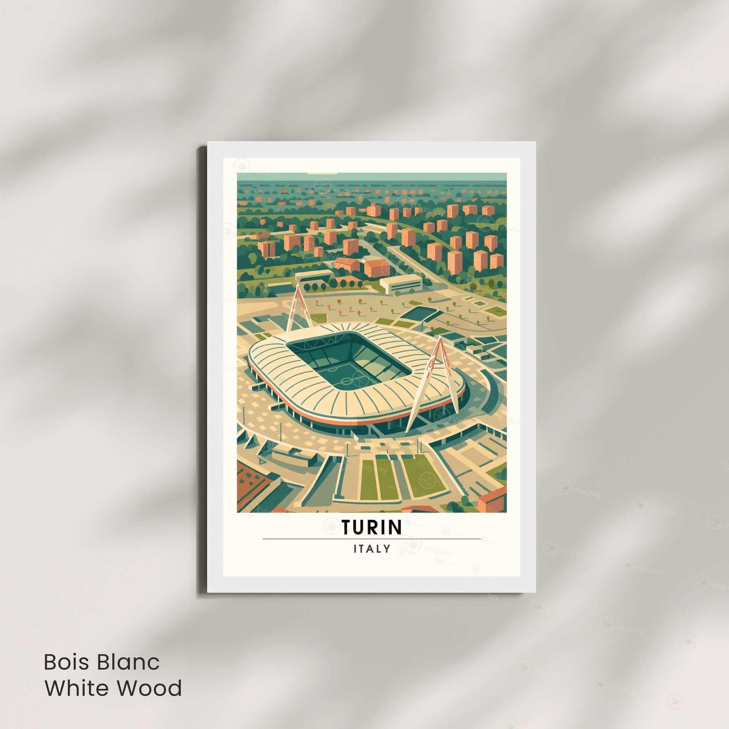 Affiche Turin – Le Grand Stade de Turin