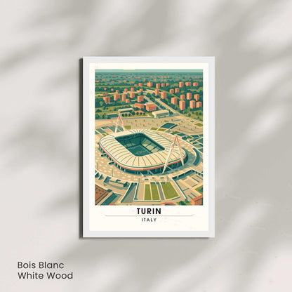 Affiche Turin – Le Grand Stade de Turin