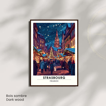 Custom Christmas Poster – Choose your city, text, and language