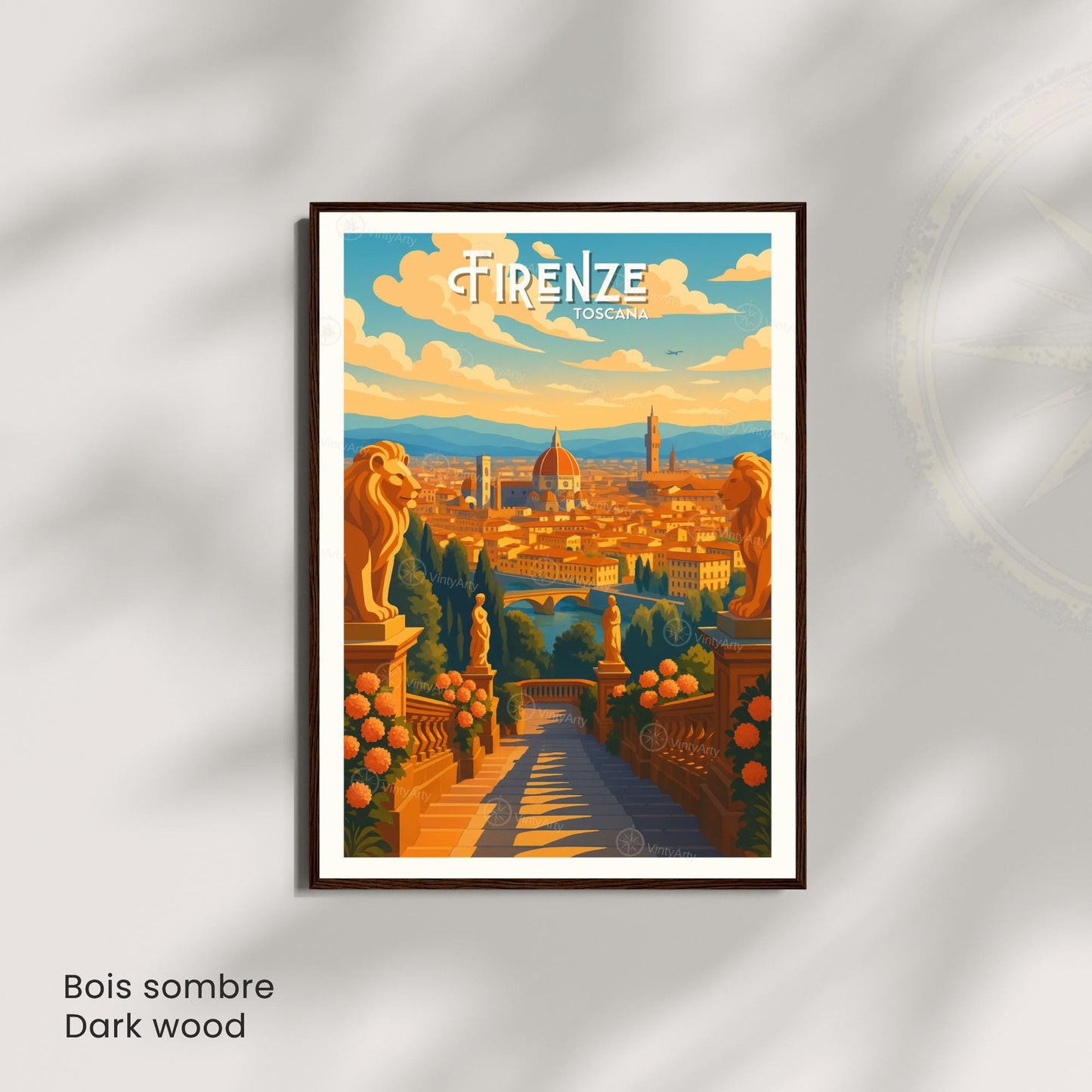 Affiche Florence – Vue sur la Cathédrale Santa Maria del Fiore