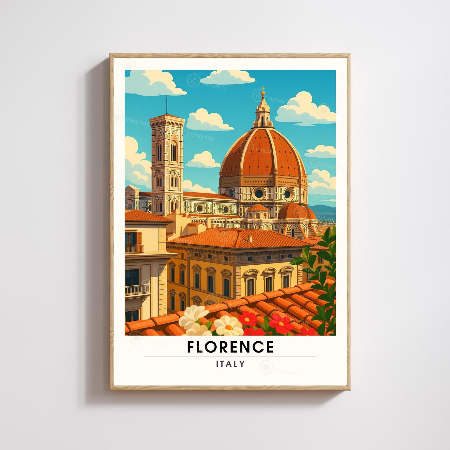 Affiche Florence – Santa Maria del Fiore, l’âme de la Renaissance italienne