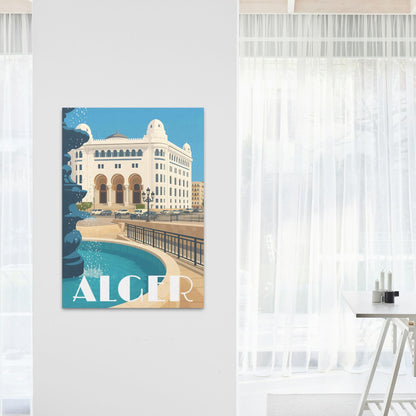 Toile personnalisée – Illustration de votre ville | Cadeau unique & décoration premium