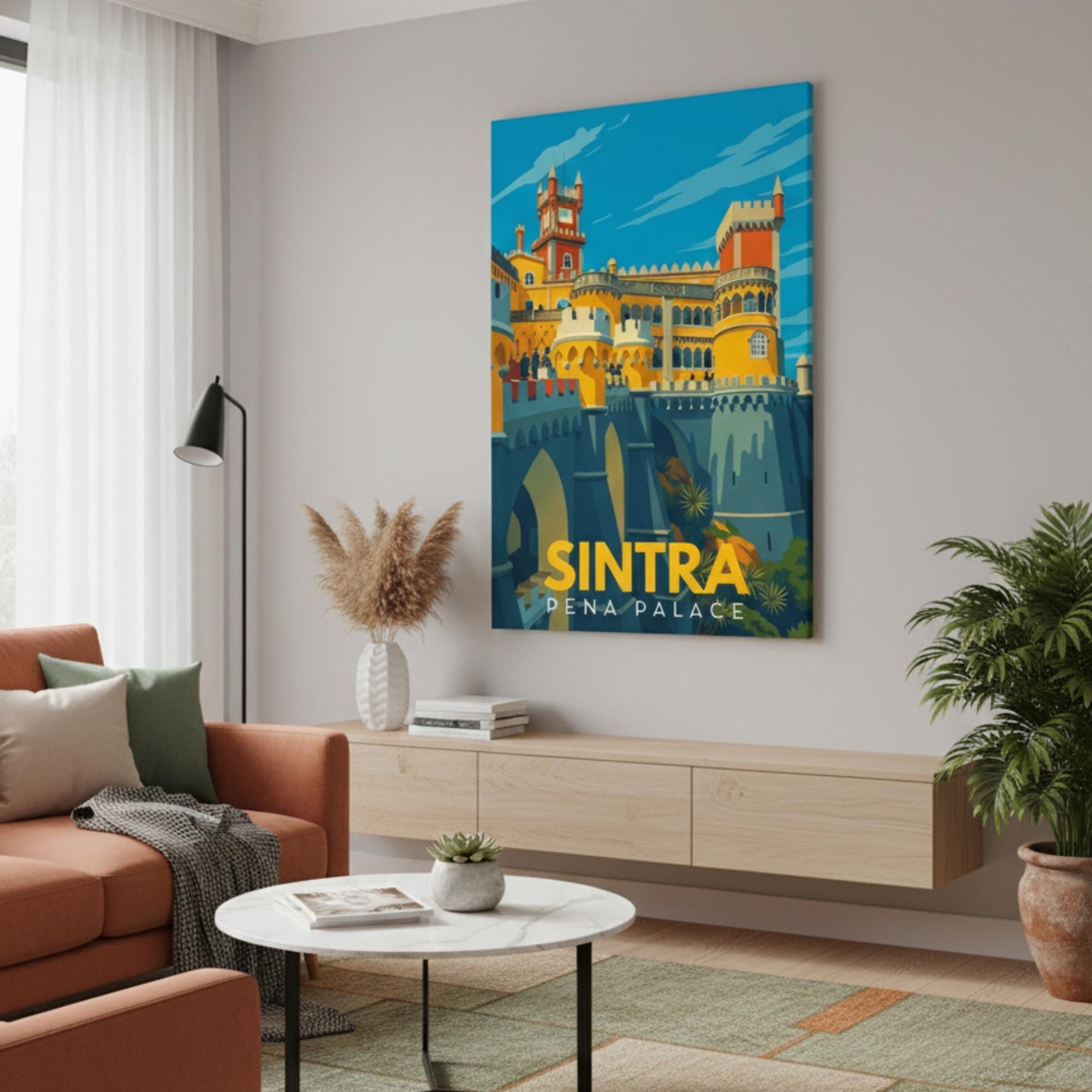 Toile personnalisée – Illustration de votre ville | Cadeau unique & décoration premium