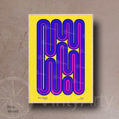 Affiche Lune Noire – Art Minimaliste et Contemporain | Poster Abstrait Noir et Blanc