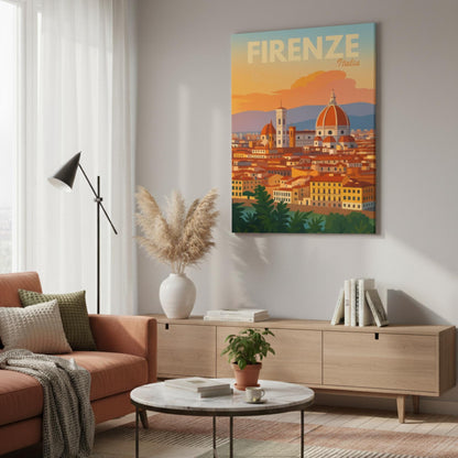 Toile personnalisée – Illustration de votre ville | Cadeau unique & décoration premium