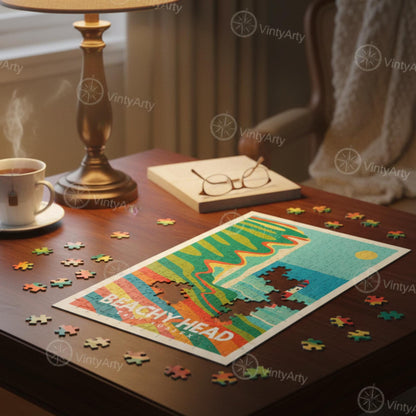 Puzzle personnalisable – Votre design | Cadeau unique | Puzzle photo avec texte | 30 à 1000 pièces | Boîte en métal premium
