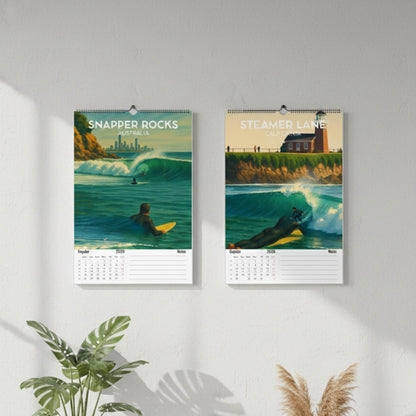 Calendrier Marathon 2026 – 12 Marathons Iconiques Illustrés