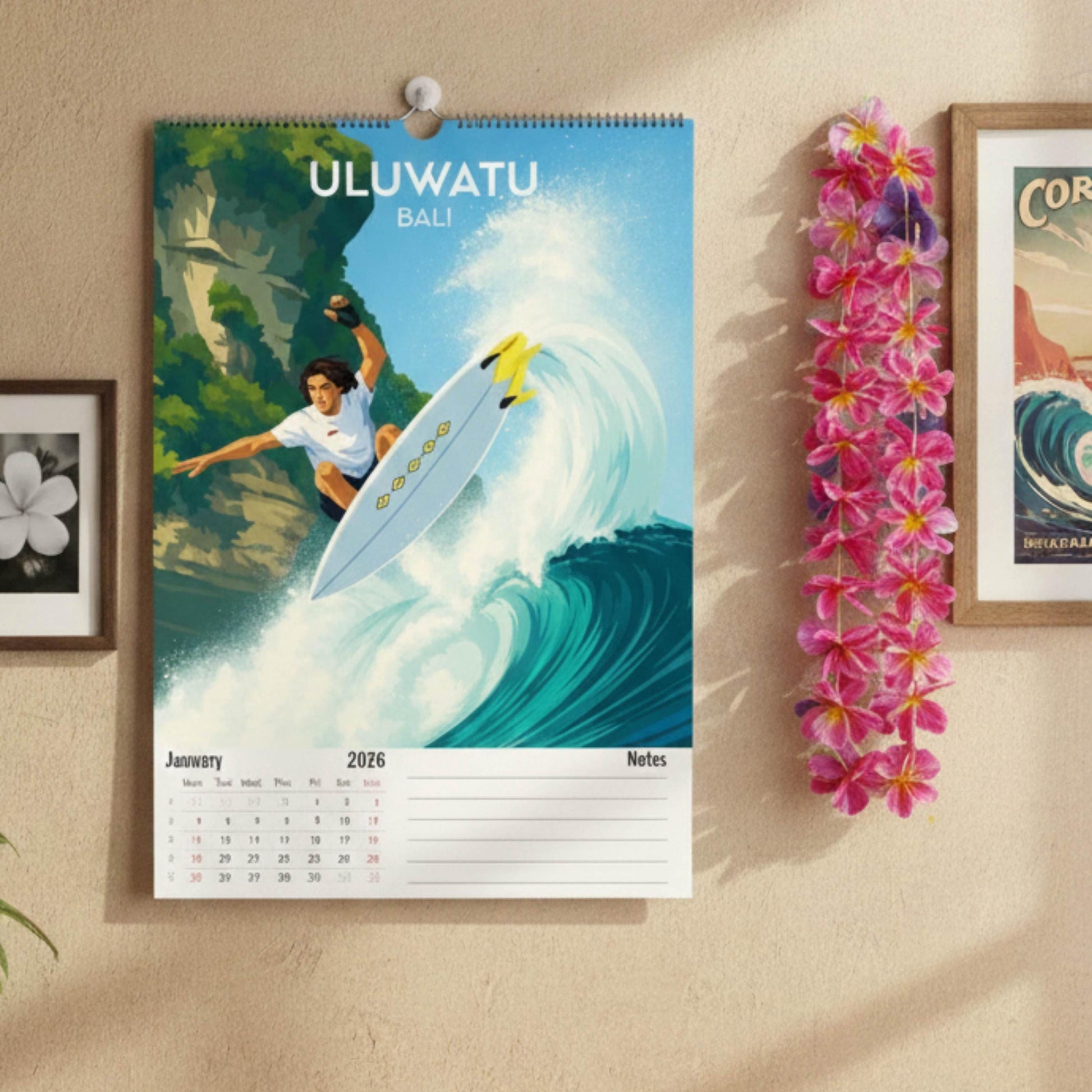 Calendrier Marathon 2026 – 12 Marathons Iconiques Illustrés