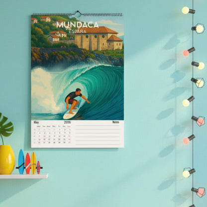 Calendrier Marathon 2026 – 12 Marathons Iconiques Illustrés