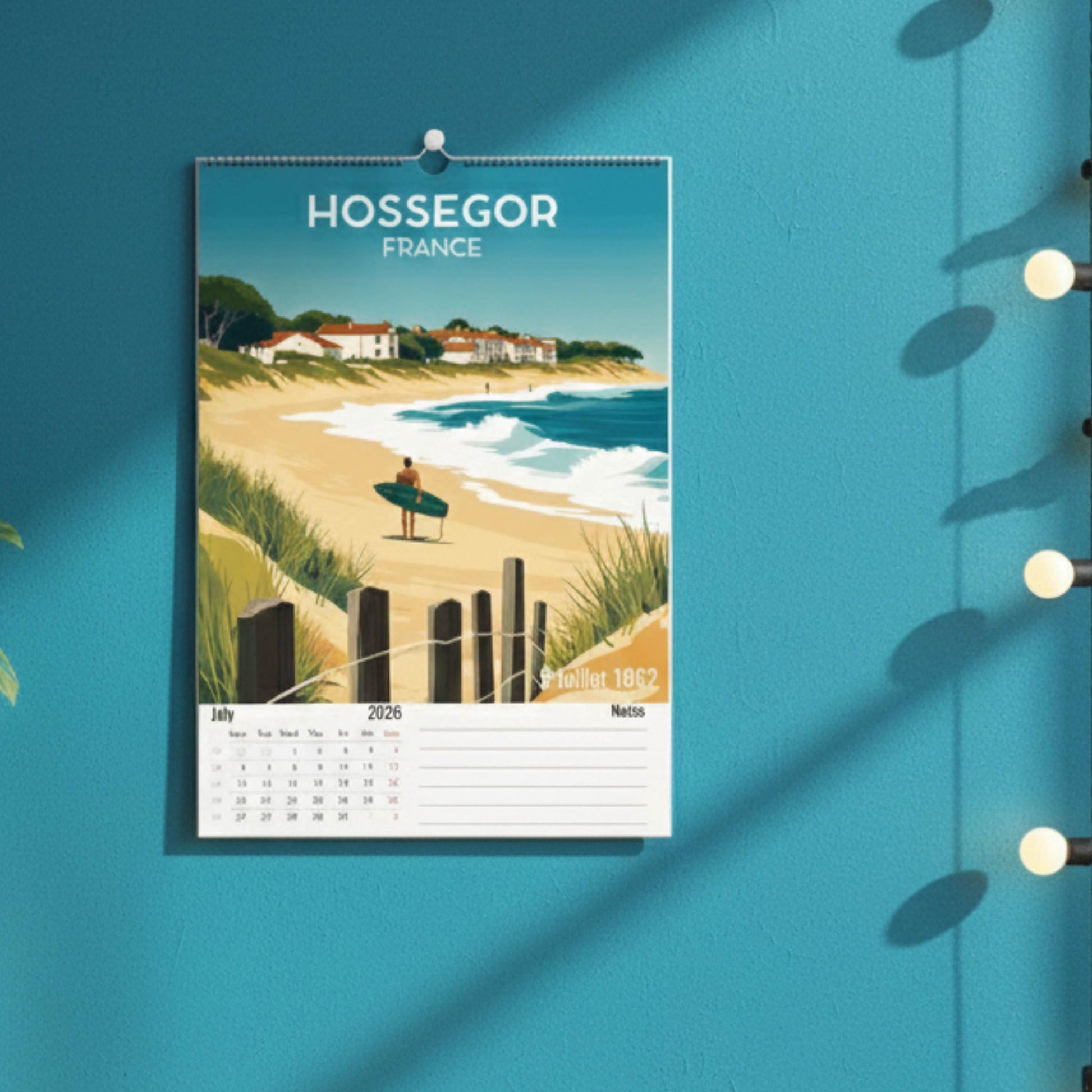 Calendrier Marathon 2026 – 12 Marathons Iconiques Illustrés