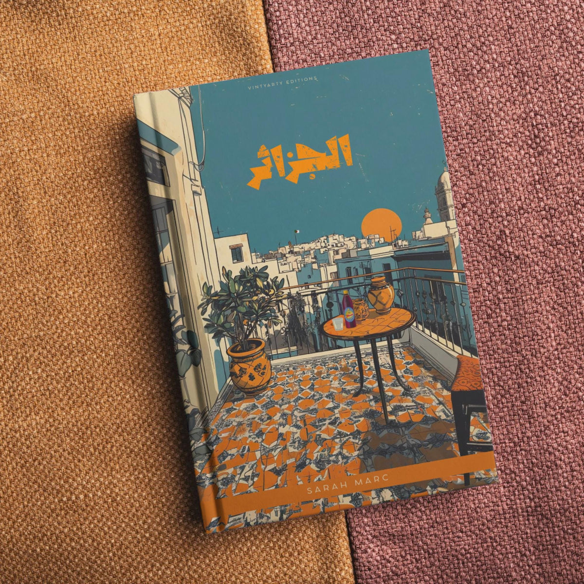 Carnet personnalisé prénom Alger, journal A5 ligné, cadeau Algérie diaspora