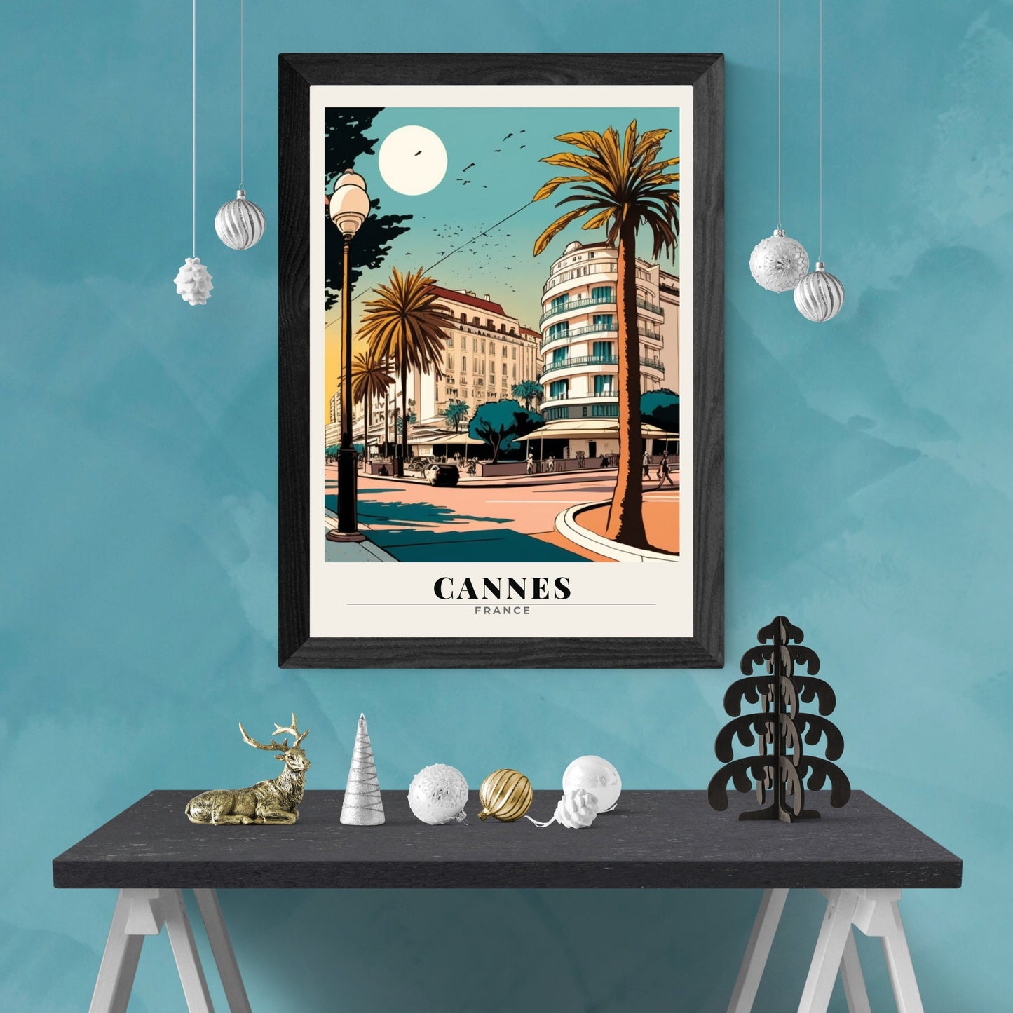 Cannes poster, wall art