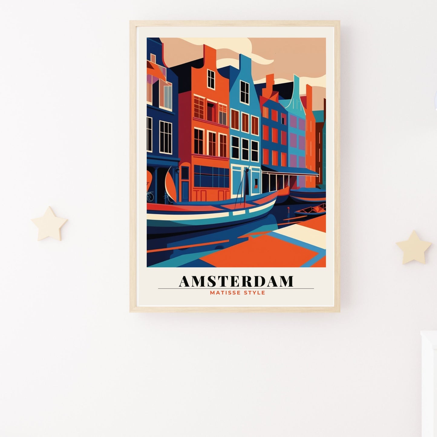 Amsterdam poster Matisse style